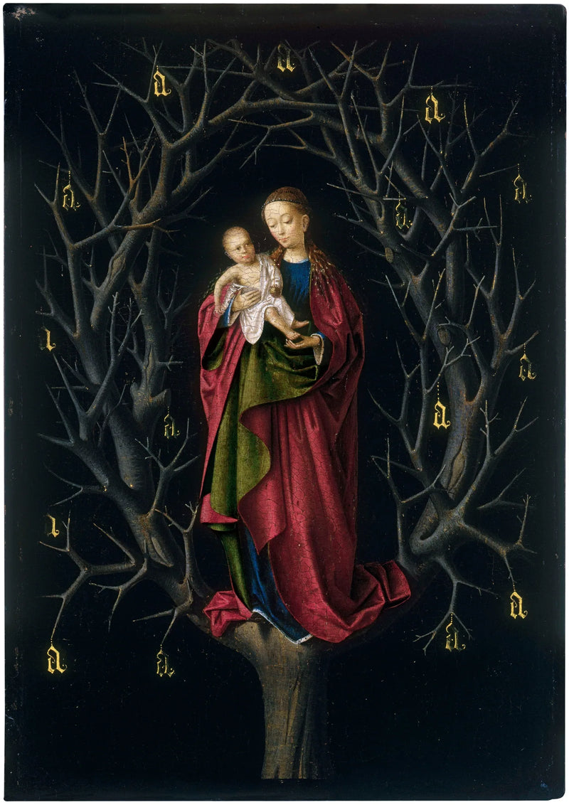 La Vergine all'Albero Secco - Petrus Christus