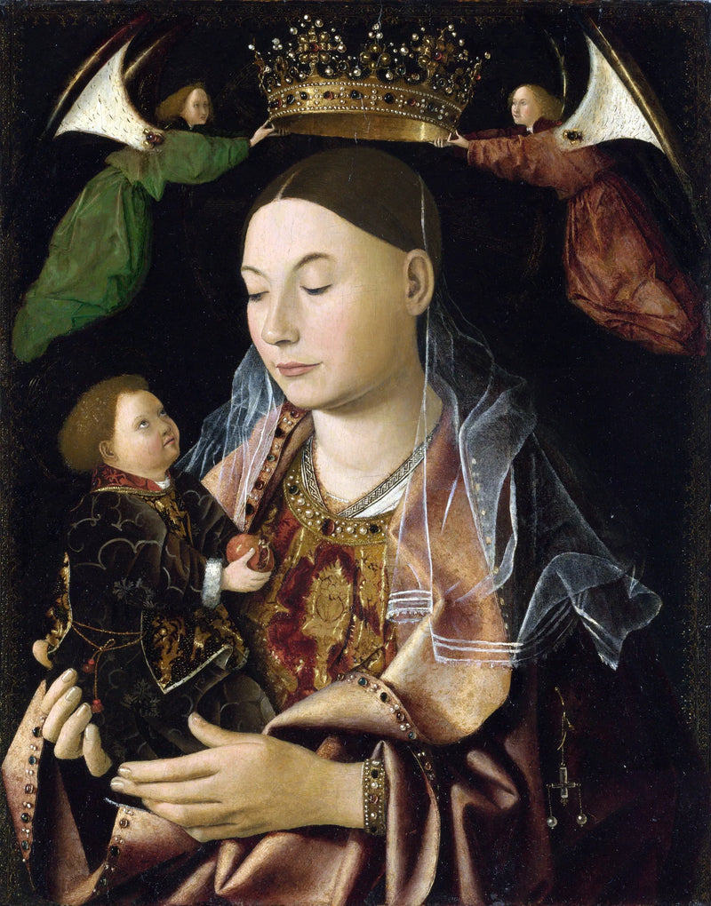 La Vergine con il Bambino - Antonello da Messina