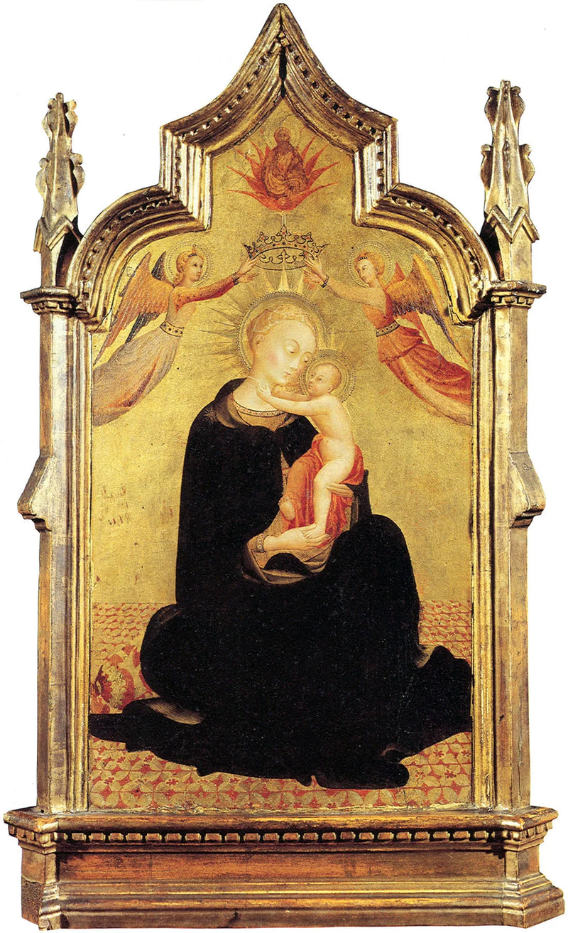 La Vergine con il Bambino e angeli - Stefano di Giovanni (Sassetta)