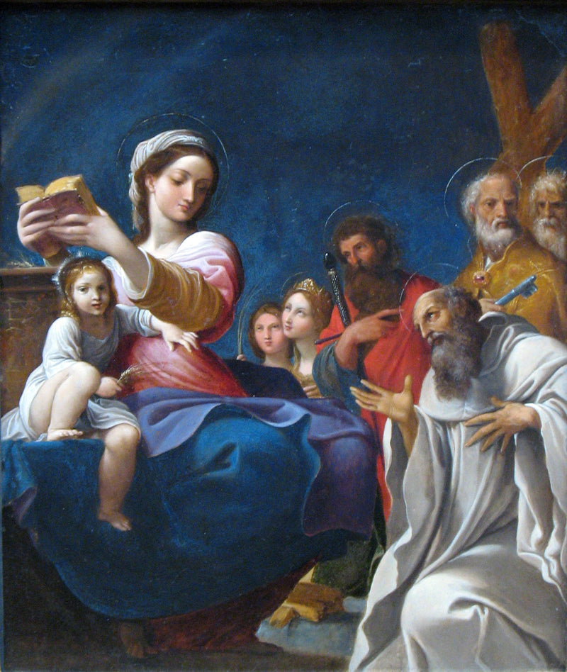 La Vergine con il Bambino e i santi - Ludovico Carracci