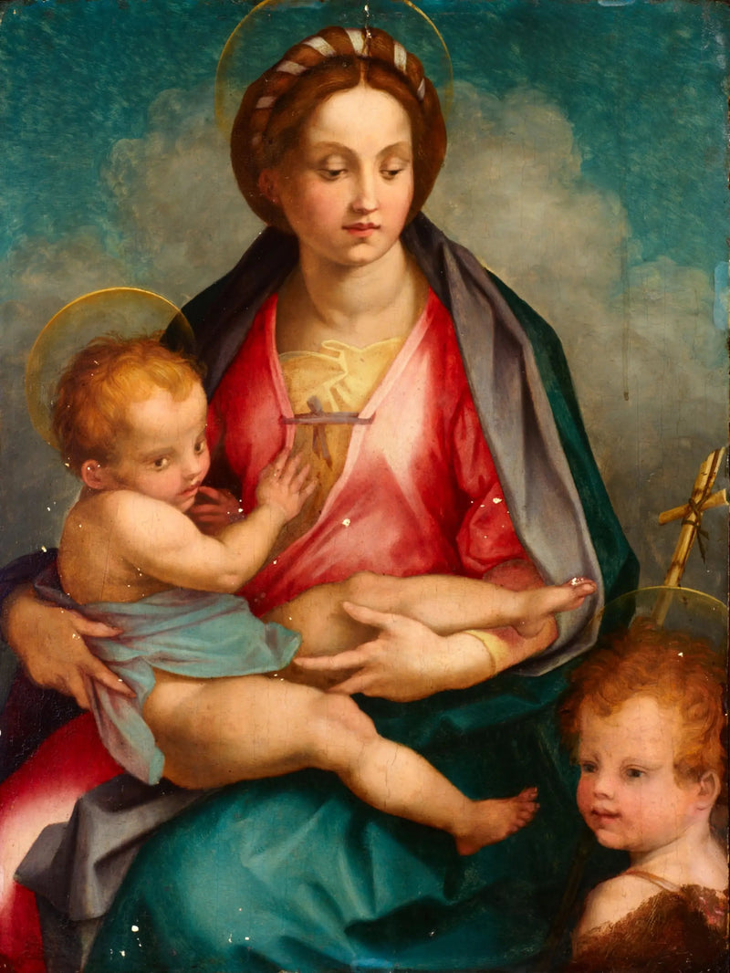 La Vergine con il Bambino e san Giovanni - Andrea del Sarto