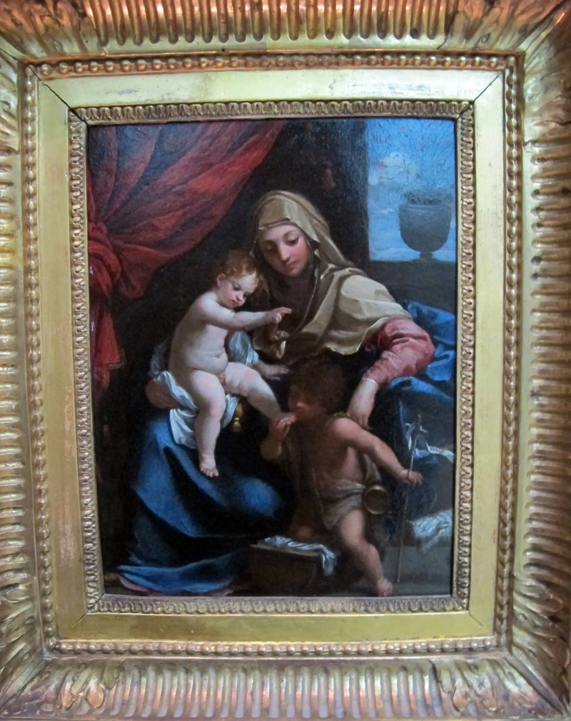 La Vergine con il Bambino e san Giovanni Battista - Guido Reni