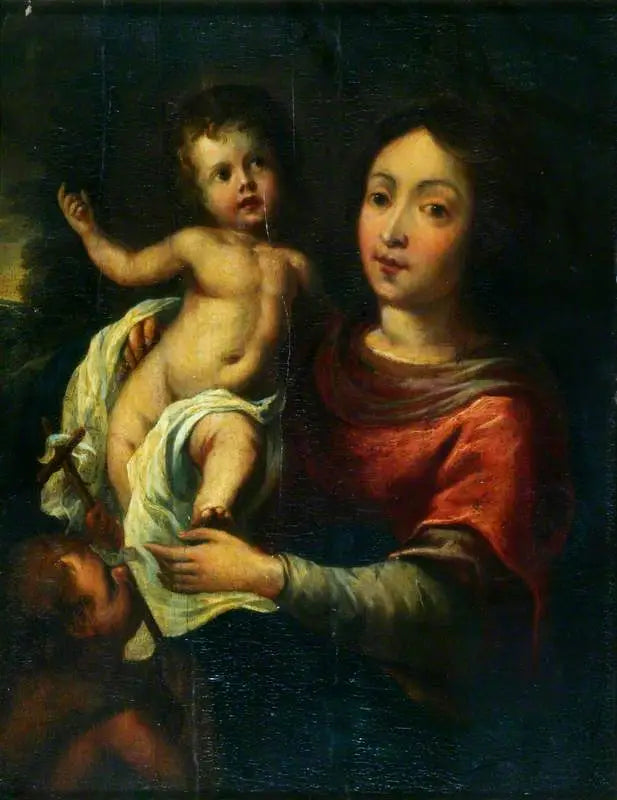 La Vergine con il Bambino e san Giovanni - Bartolomé Esteban Murillo