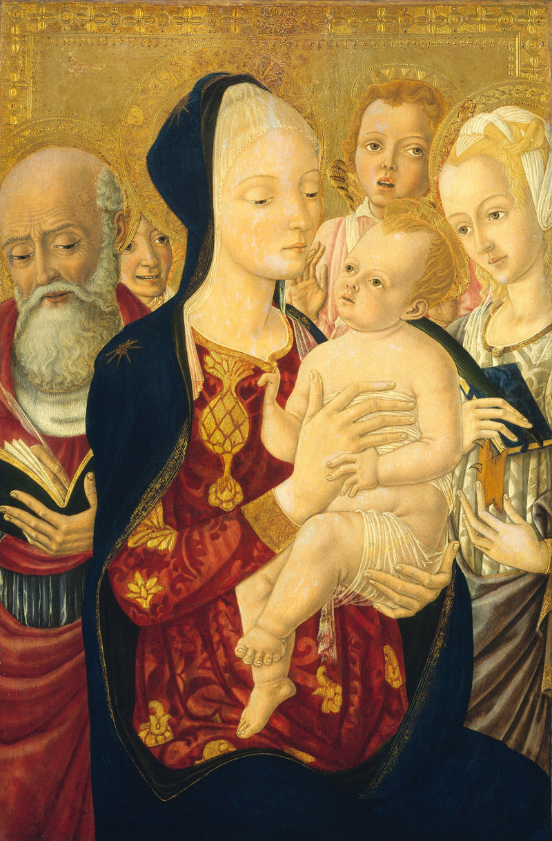 La Vergine con il Bambino con san Gerolamo, santa Caterina d'Alessandria e angeli