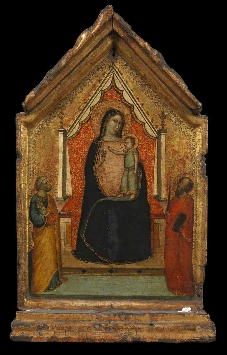 La Vergine con il Bambino con san Pietro e san Paolo - Bernardo Daddi