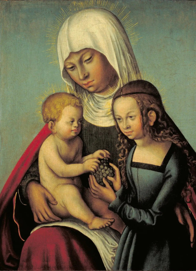 La Vergine con il Bambino e Santa Anna - Lucas Cranach il Vecchio