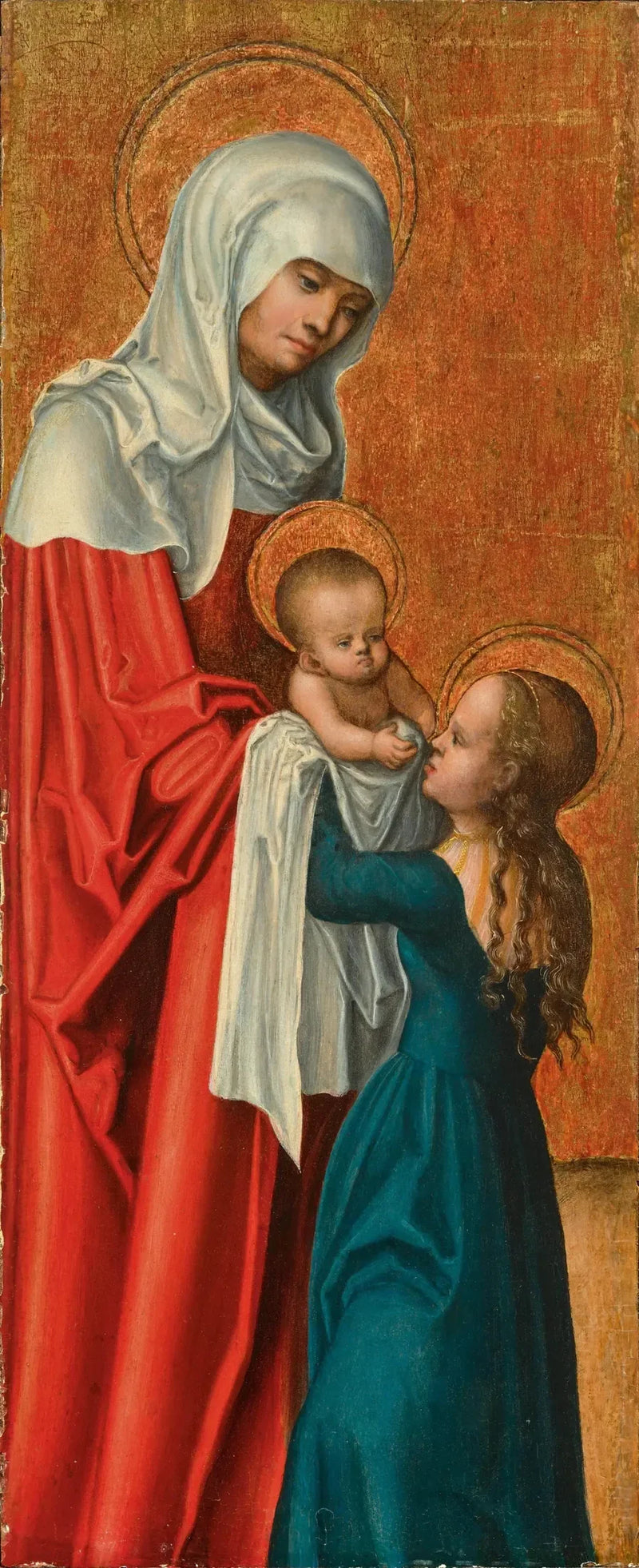 La Vergine con il Bambino e Santa Anna - Lucas Cranach il Vecchio