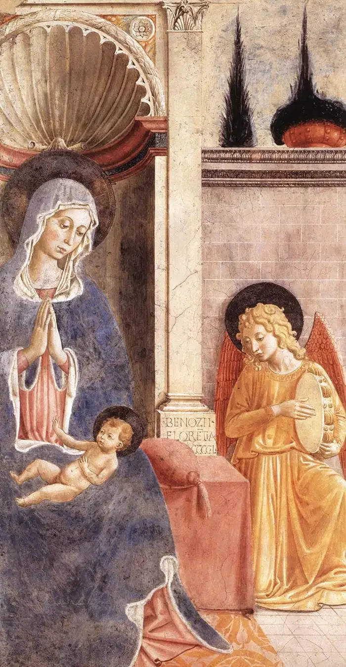 La Vergine con il Bambino - Benozzo Gozzoli