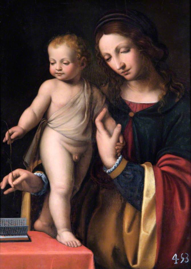La Vergine con il Bambino in piedi - Bernardino Luini