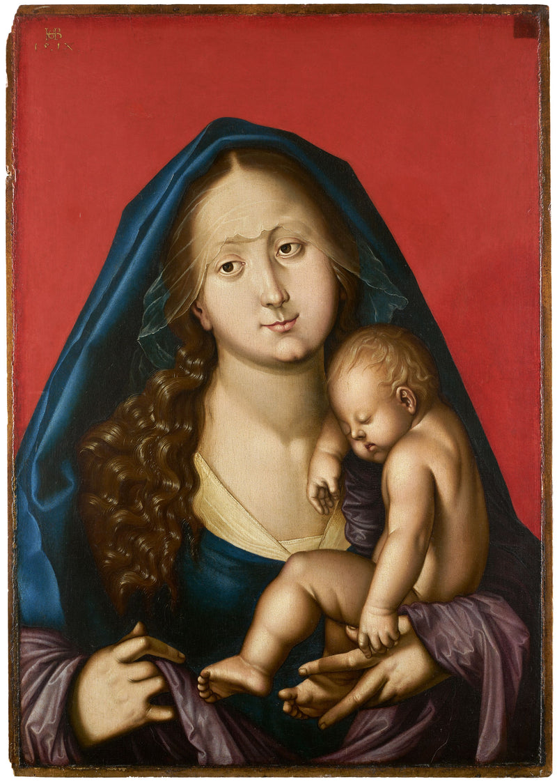 La Vergine con il Bambino addormentato - Hans Baldung Grien