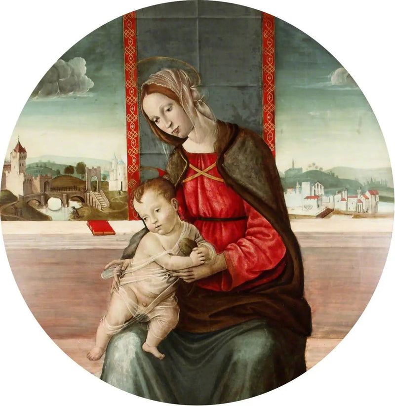 La Vergine con Bambino - Filippino Lippi
