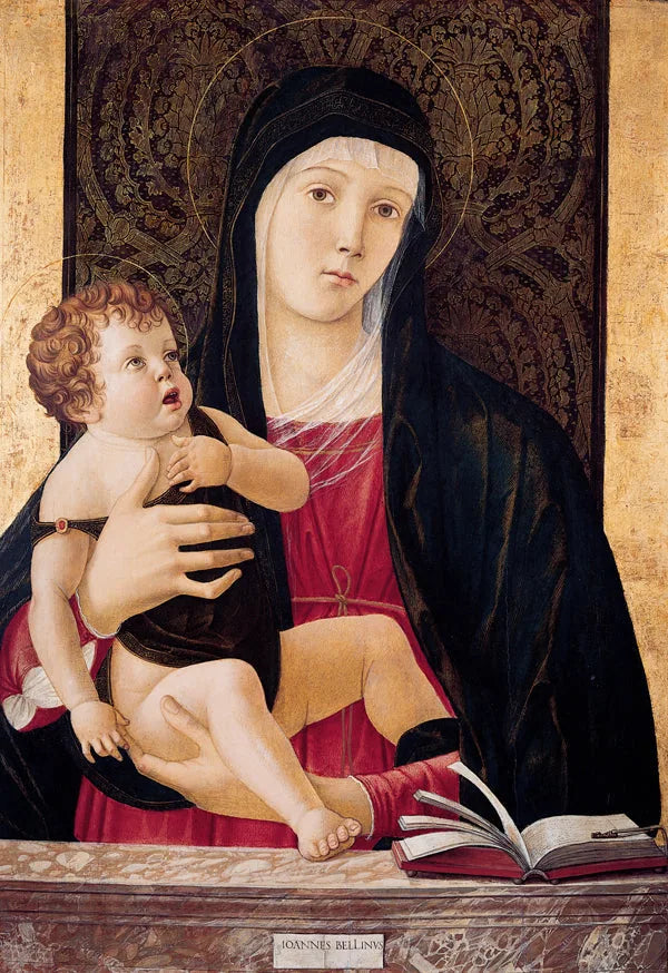 La Vierge à l'enfant - Giovanni Bellini image 1 tableau peint à l’huile sur toile