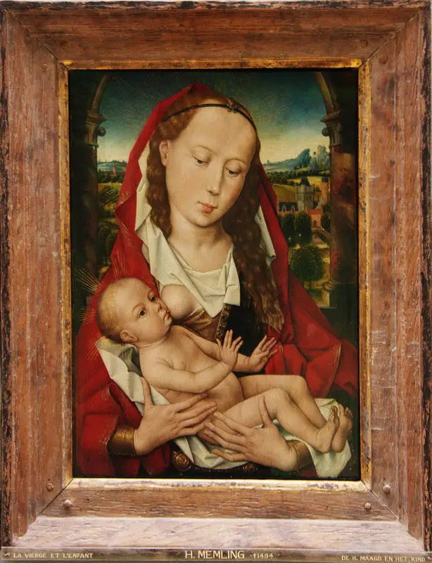 La Vergine con Bambino - Hans Memling