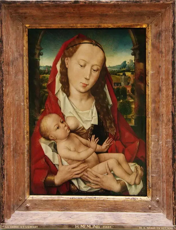La Vergine con Bambino - Hans Memling