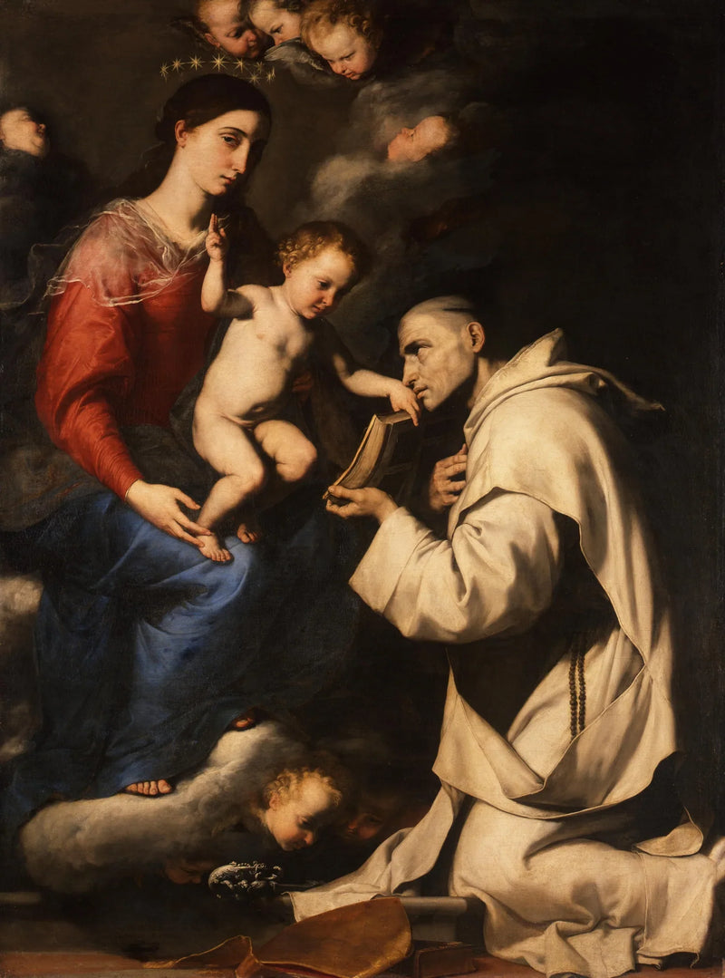 La Vergine con il Bambino Gesù e San Bruno
