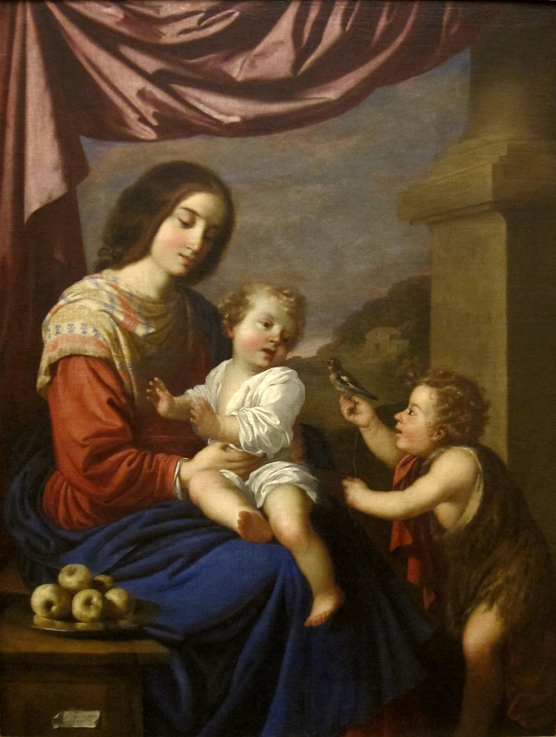 La Vergine con il Bambino Gesù e il Bambino San Giovanni - Francisco de Zurbarán