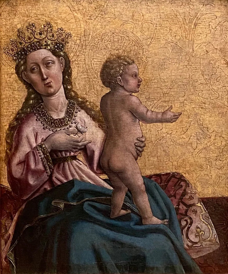 La Vergine con il Bambino - Konrad Witz