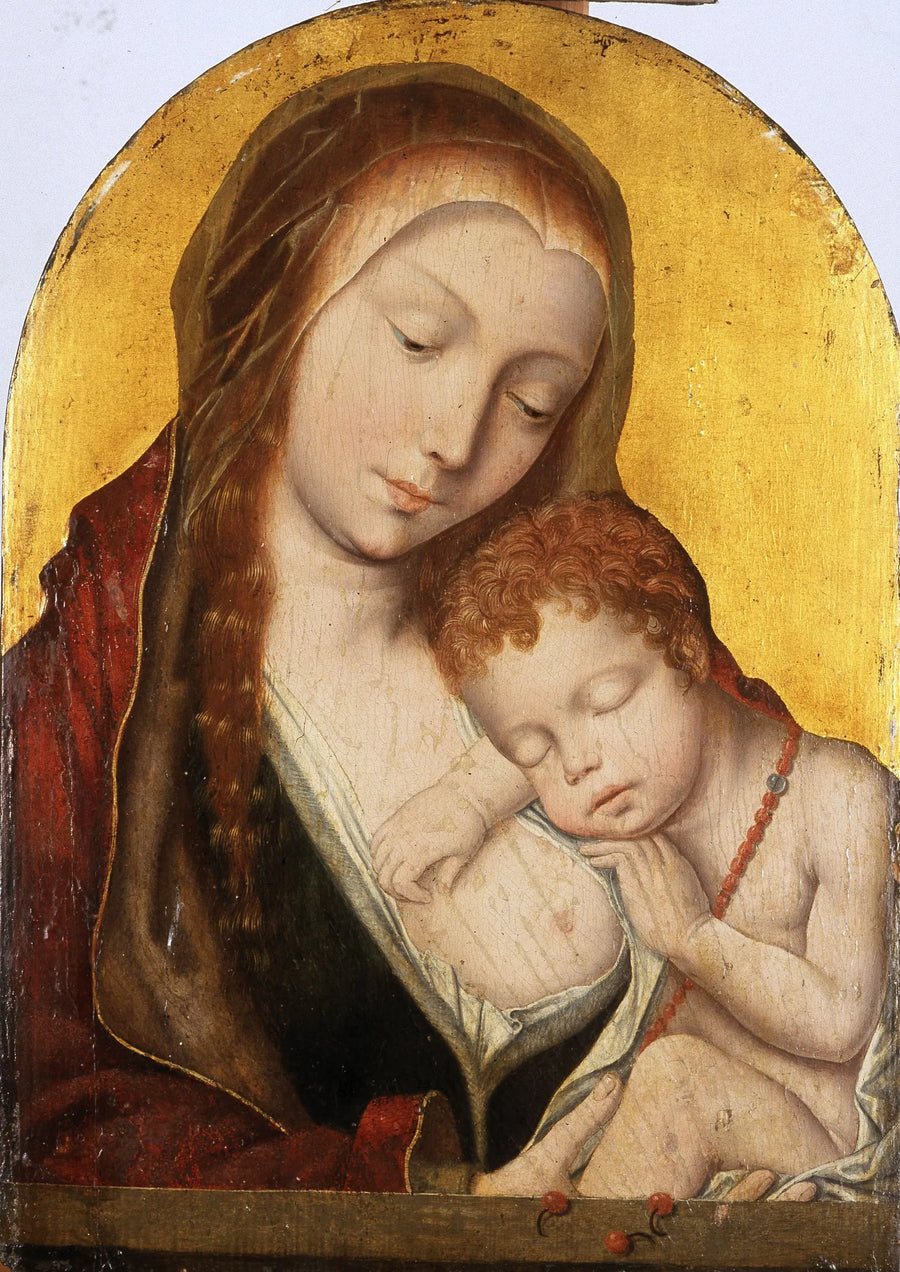 La Vergine con il Bambino - Quentin Metsys