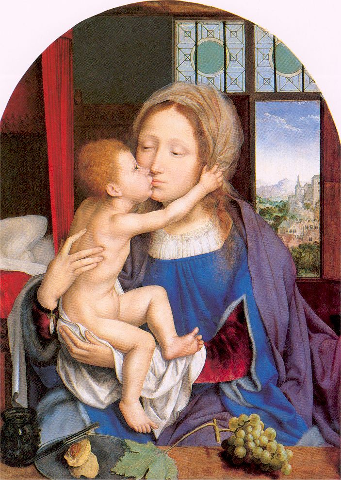 La Vergine con il Bambino - Quentin Metsys