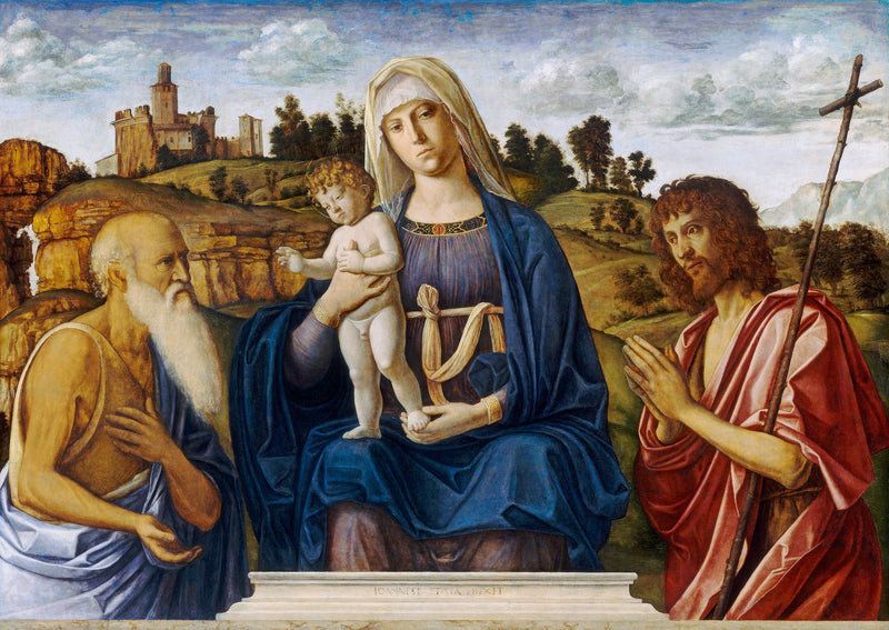 La Vergine con il Bambino, san Gerolamo e san Giovanni Battista - Cima da Conegliano
