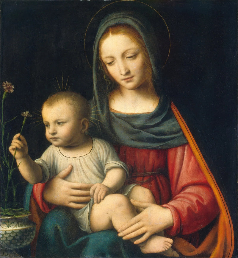 La Vergine con garofano - Bernardino Luini