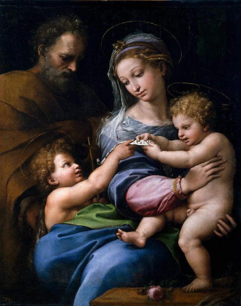 La Vergine con la rosa - Raffaello Sanzio