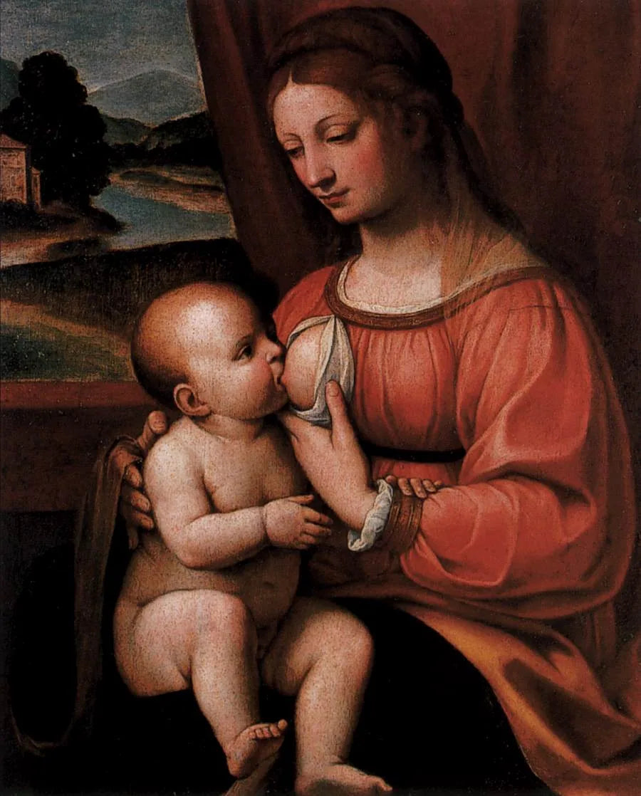 La Vergine allattante - Bernardino Luini