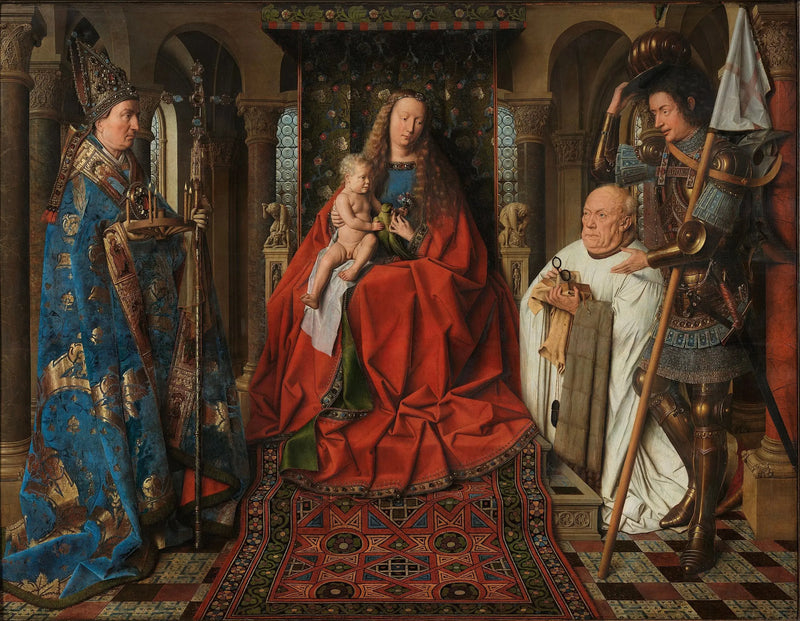 La Vergine con il canonico Van der Paele - Jan van Eyck