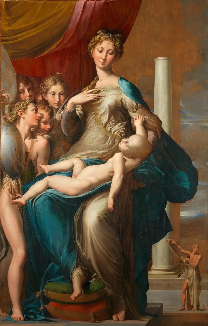 La Vergine dal lungo collo - Parmigianino