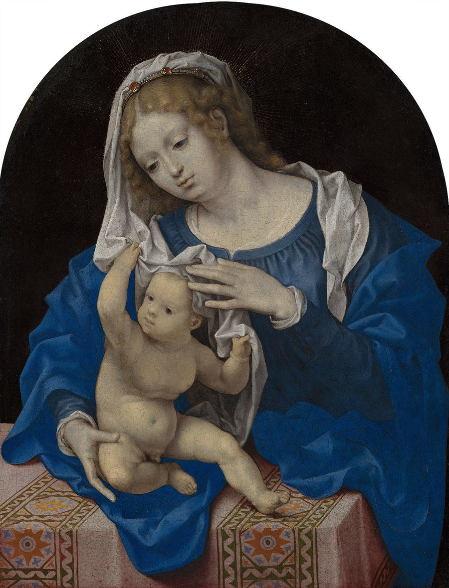 La Vergine con velo - Jan Gossaert