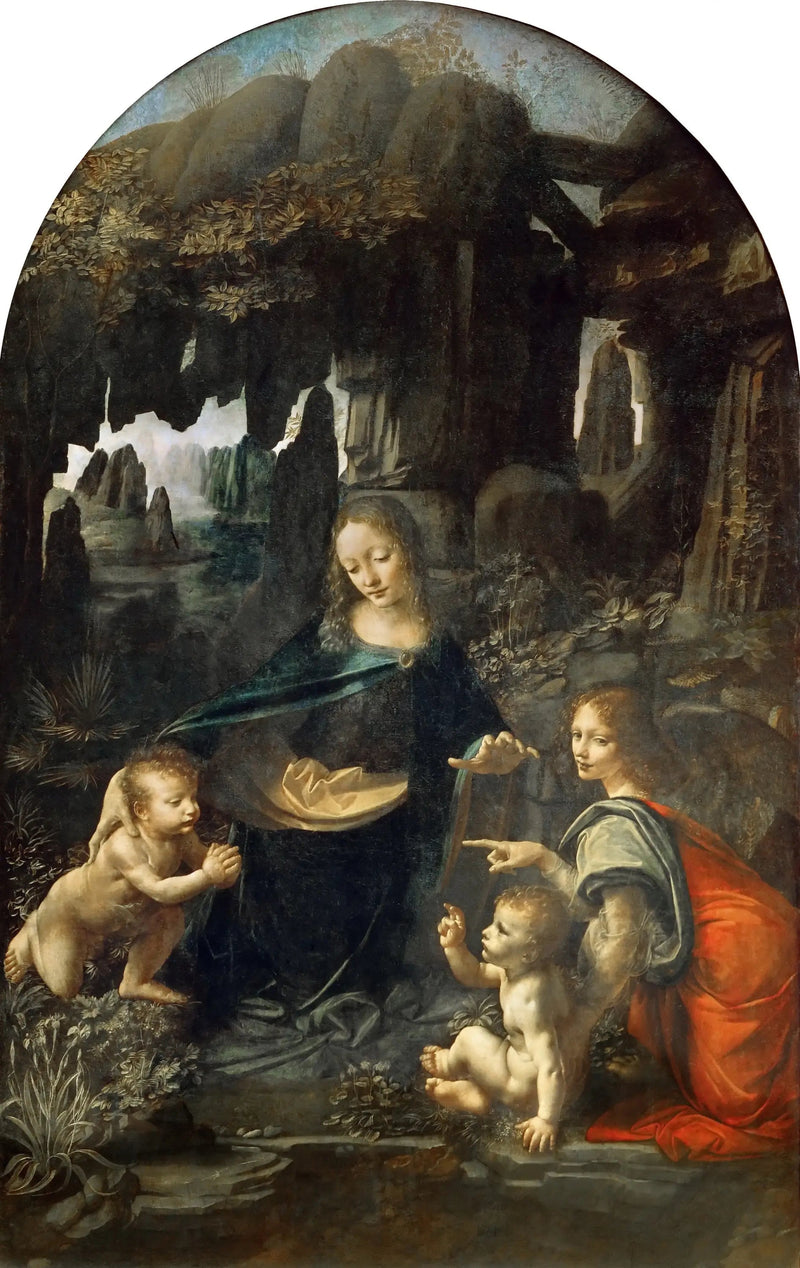 La Vergine delle rocce - Leonardo da Vinci
