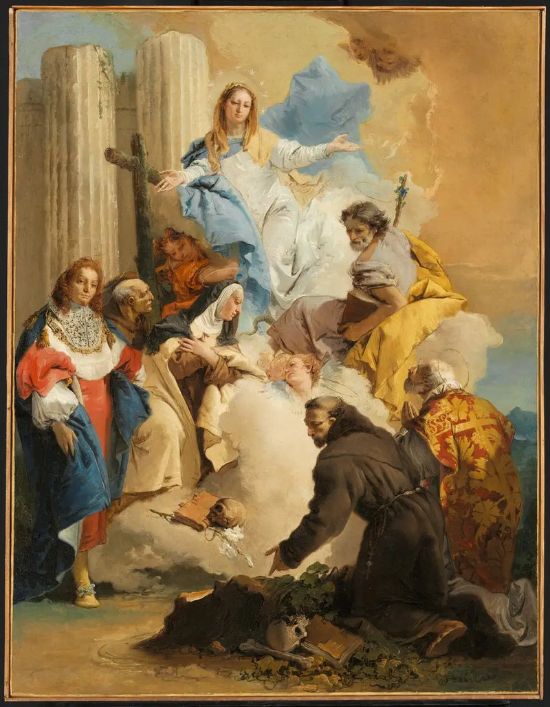 La Vergine ai sei santi - Giovanni Battista Tiepolo