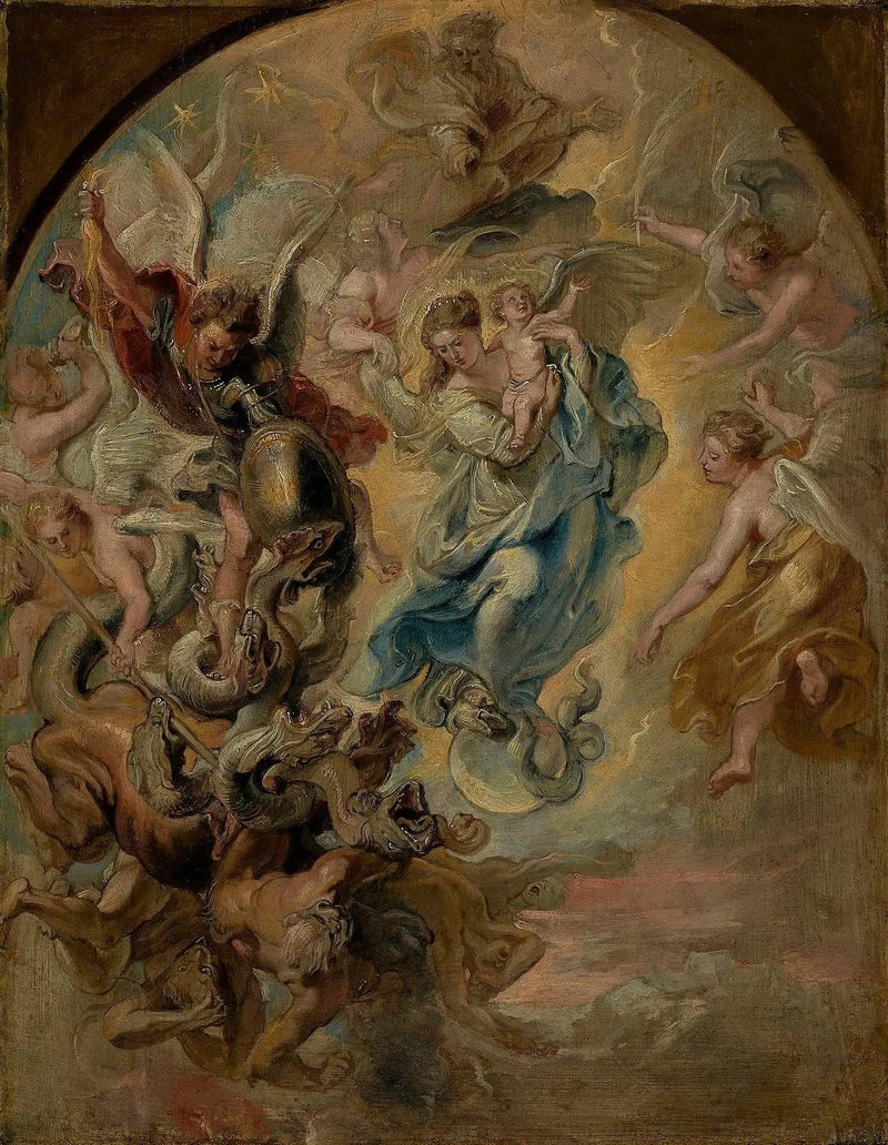 La Vergine come donna dell'Apocalisse - Peter Paul Rubens