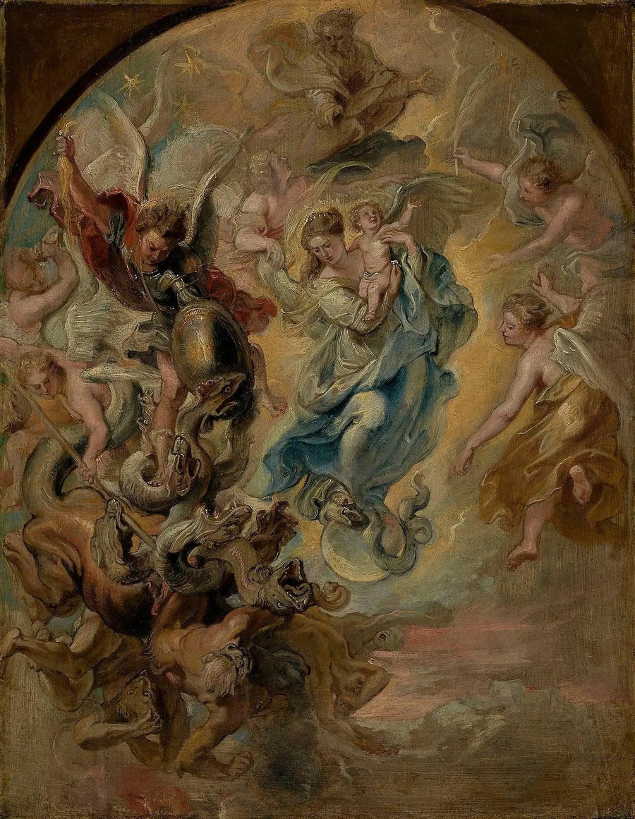 La Vergine come donna dell'Apocalisse - Peter Paul Rubens