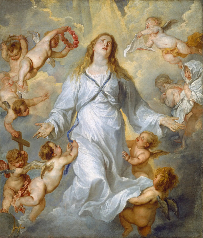 La Vergine come intercessore - Antoine van Dyck