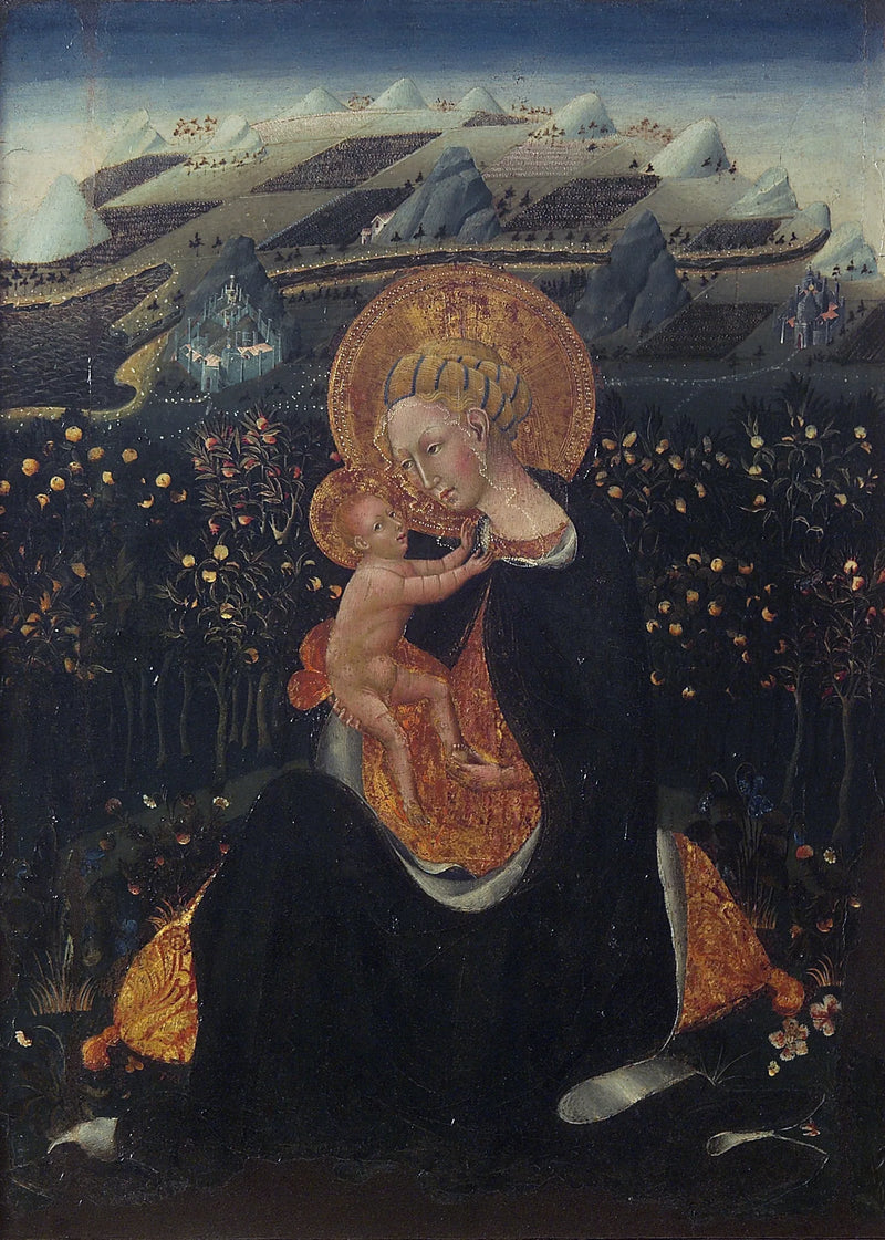 La Vergine di umiltà - Giovanni di Paolo