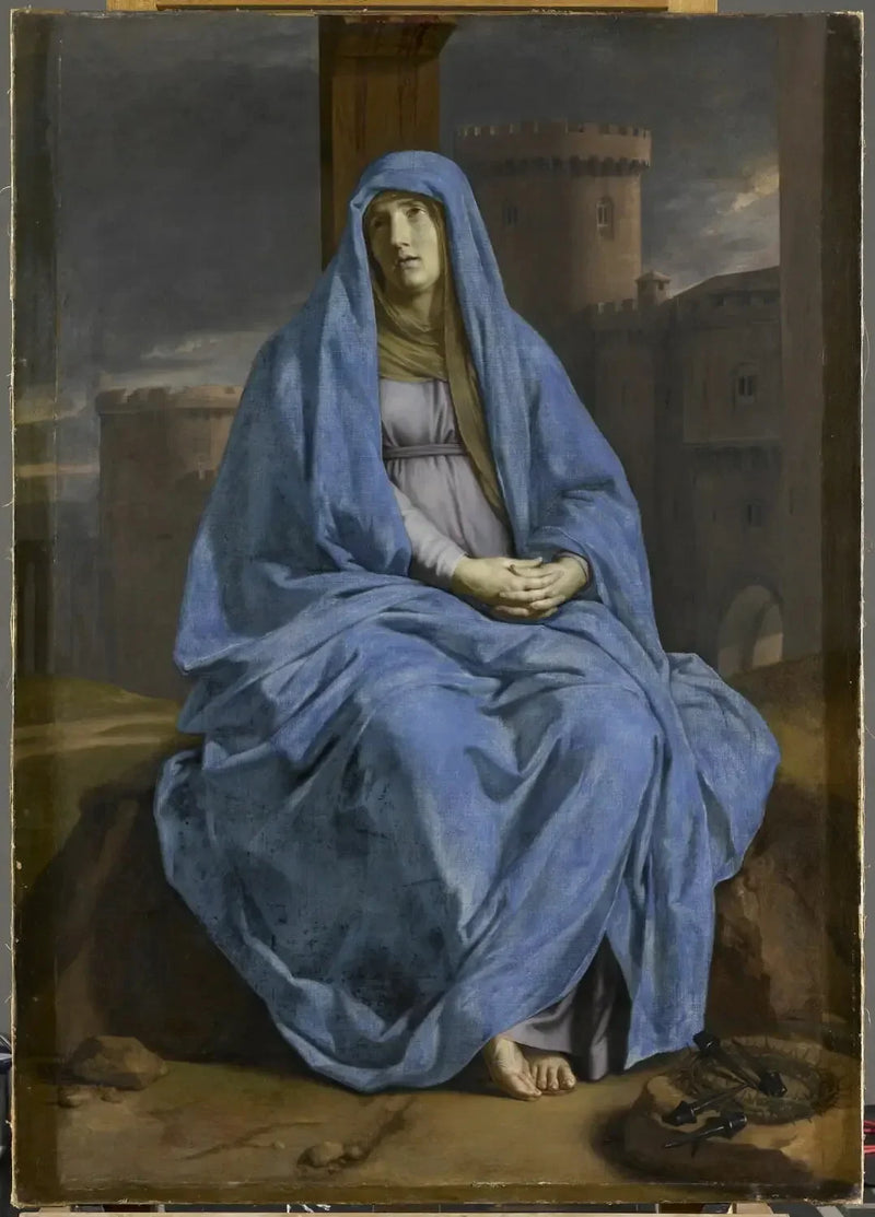 La Vergine di dolore ai piedi della Croce - Philippe de Champaigne