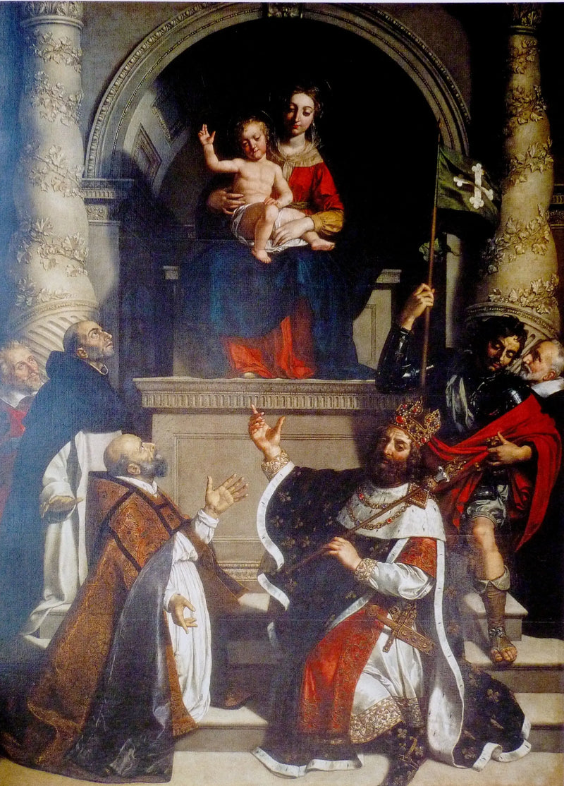 La Vergine della famiglia di Vic - Frans Pourbus il Giovane