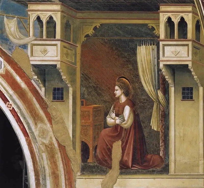 La Vergine dell'Annunciazione - Giotto