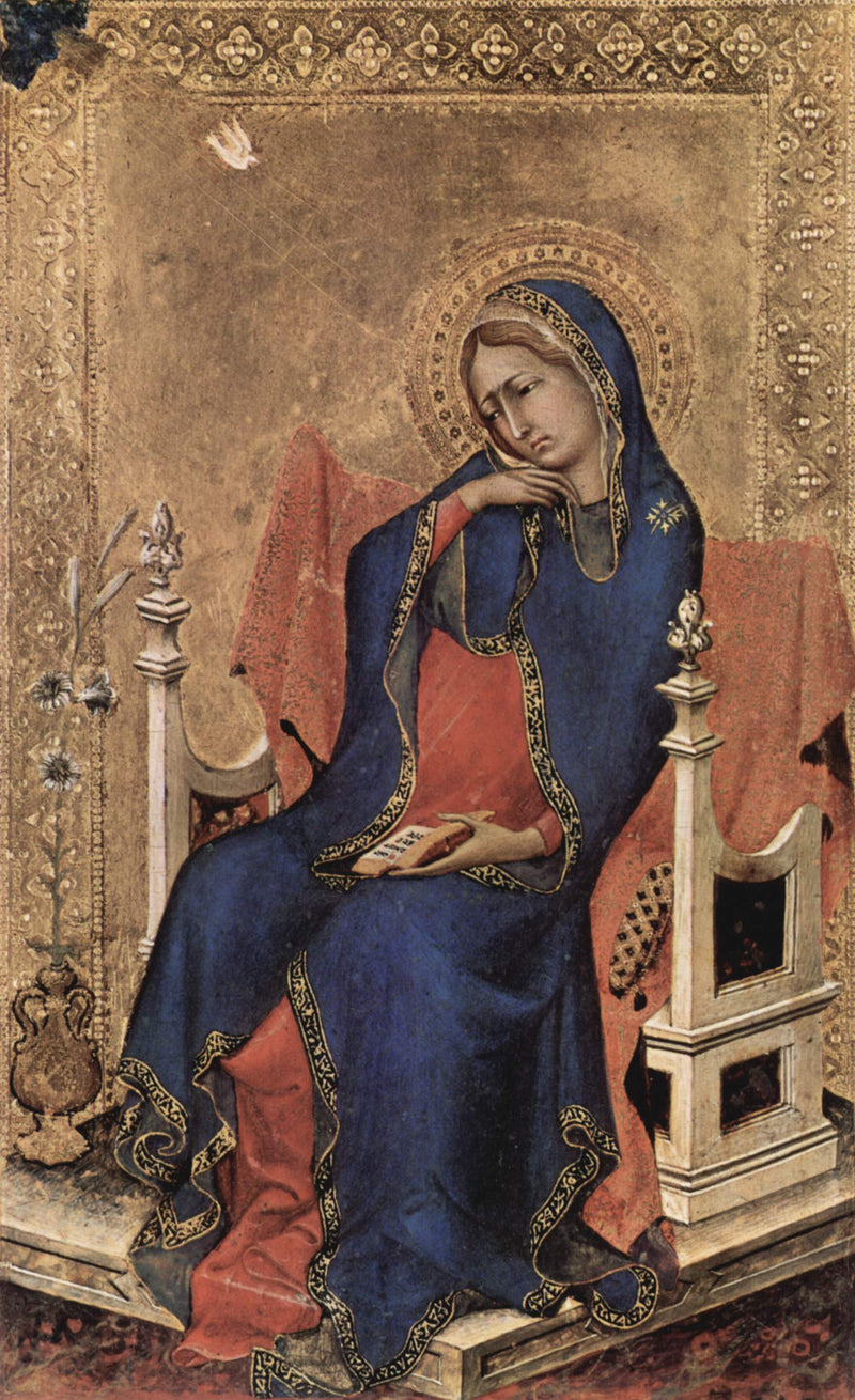 La Vergine dell'Annunciazione - Simone Martini