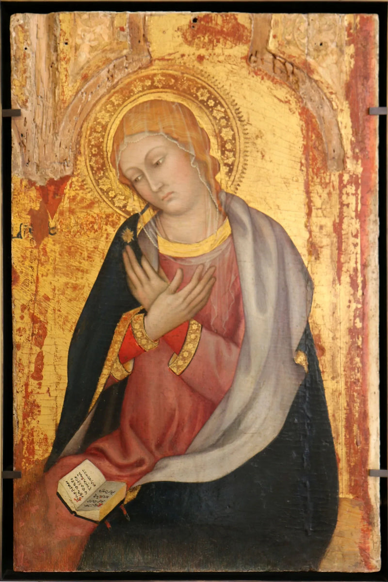 La Vergine dell'Annunciazione - Taddeo di Bartolo