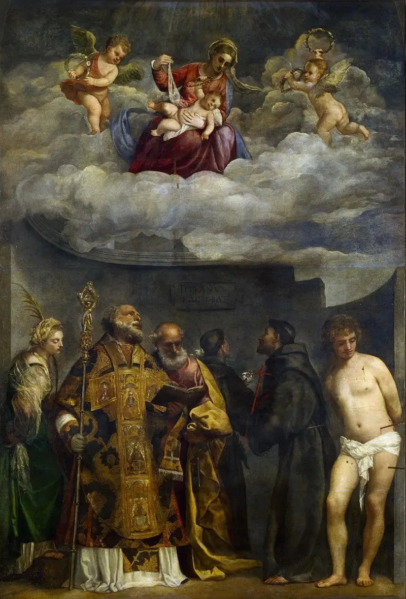 La Vergine di San Nicolò dei Frari - Titian