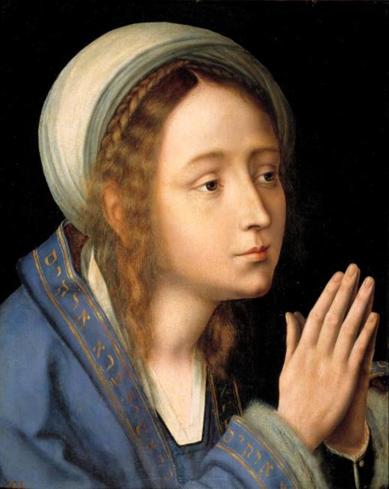 La Vergine in preghiera - Quentin Metsys