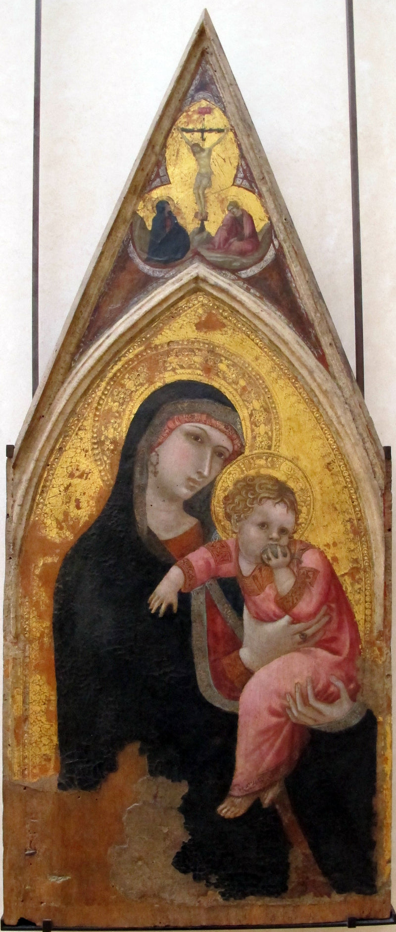 La Vergine e il Bambino - Ambrogio Lorenzetti