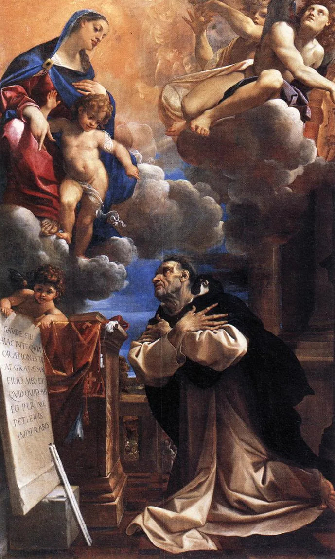 La Vergine e il Bambino che appaiono a Sant' Iacopo - Ludovico Carracci