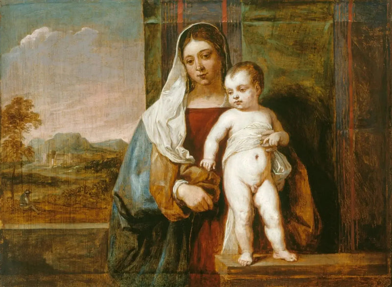 La Vergine e il Bambino - David Teniers il Giovane