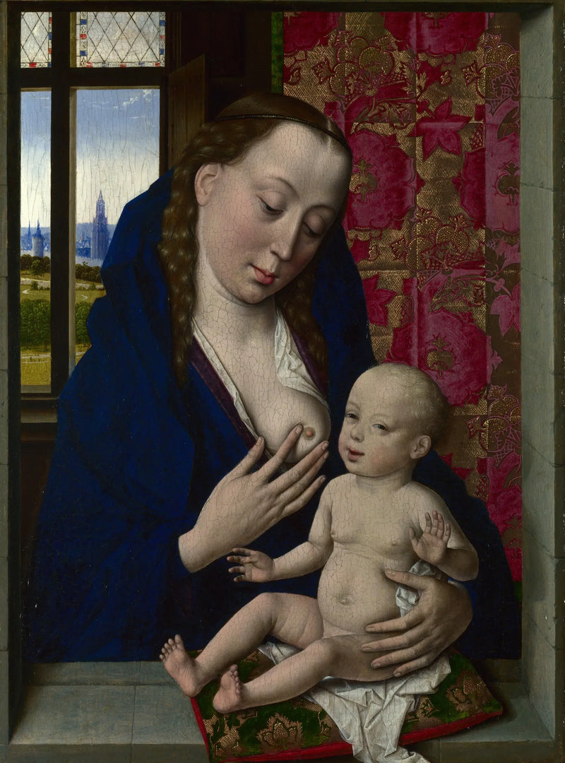 La Vergine e il Bambino - Dirk Bouts