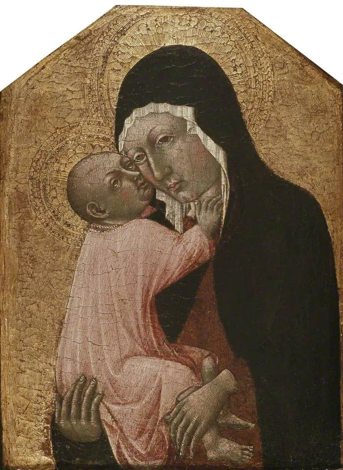 La Vergine e il Bambino - Giovanni di Paolo