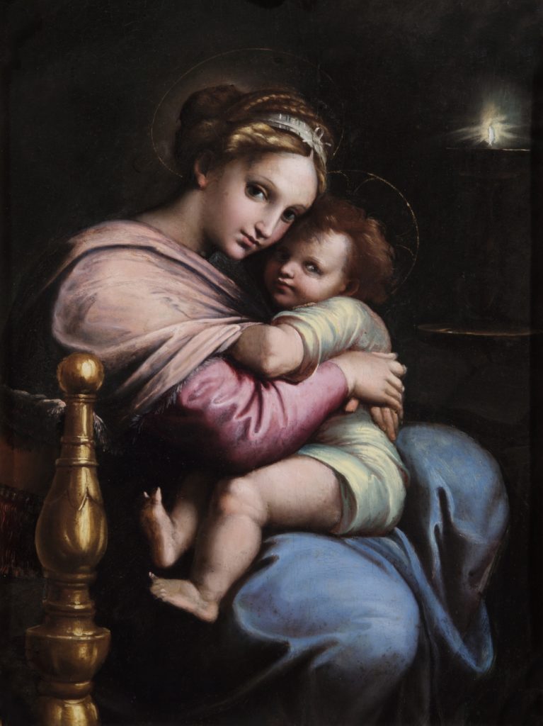 La Vierge et l'Enfant - Giulio Romano