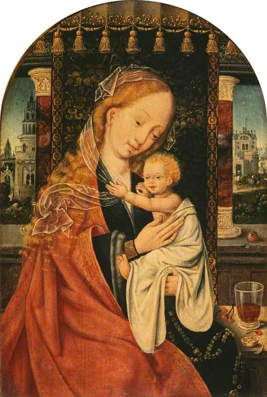 La Vergine e il Bambino - Joos van Cleve